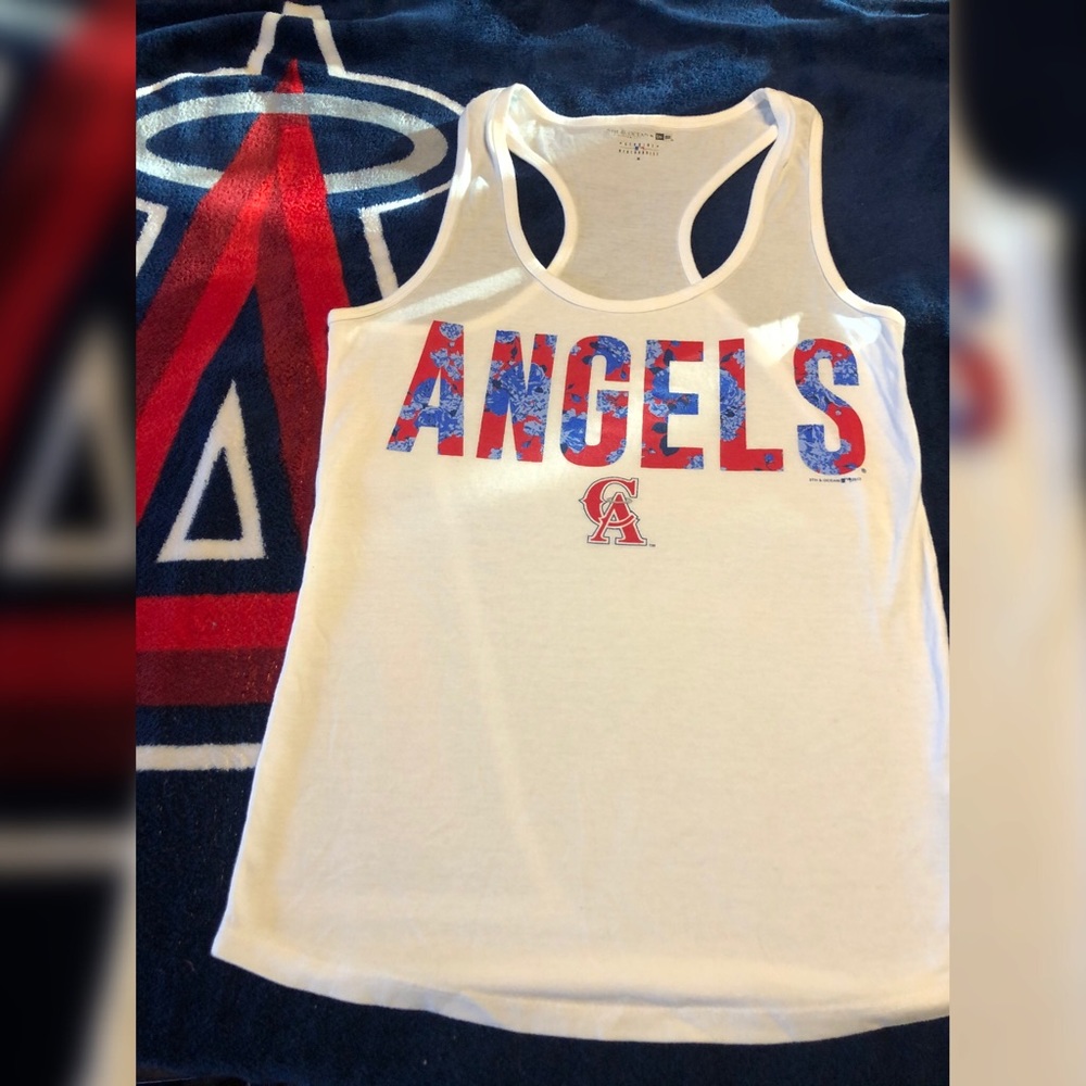 Angels Baseball Tank Top